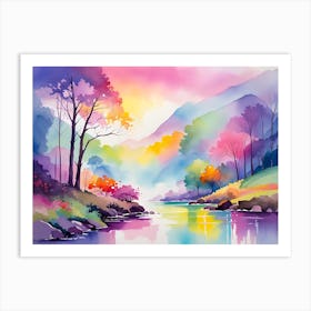 Landscape 14 Art Print