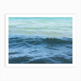 Blue Ocean In Italy Art Print