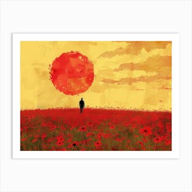 Poppies Canvas Print Art Print