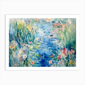 Water Lilies 32 Art Print