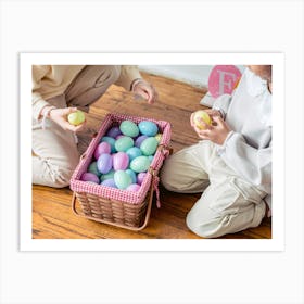 Easter Eggs 137 Art Print