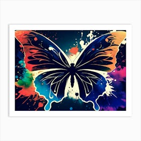 Colorful Butterfly 43 Art Print