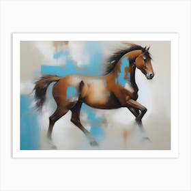 Horse Running 2 Art Print