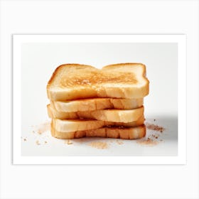 Toasted Bread (7) Art Print