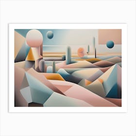 Abstract Landscape Art Print