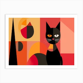 Black Cat 3 Art Print