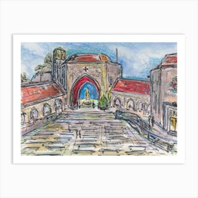 Aylesford Priory 15th Dec 2024 Art Print