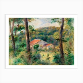 Environs Of Briey, Pierre Auguste Renoir Art Print