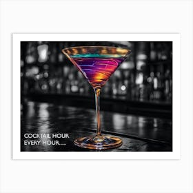 Cocktail Hour Art Print