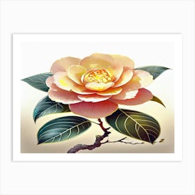 Camellia 5 Art Print