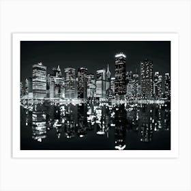 New York City Skyline 4 Art Print