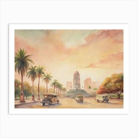 Philippines Cityscape Art Print