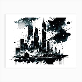 Cityscape 54 Art Print