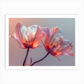 Tulips artwork 012 Art Print