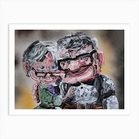 Carl and Ellie Art Print