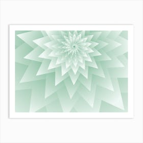 Abstract Flower Art Print