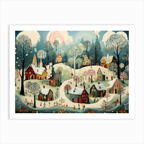 Village 14 Art Print