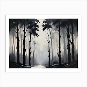 Forest Painting Art Print