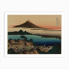 Dawn At Isawa In Kai Province, Katsushika Hokusai Art Print