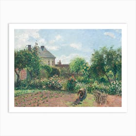 The Artist S Garden At Eragny (1898), Camille Pissarro Art Print
