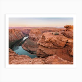 Colorado River Canyon Art Print