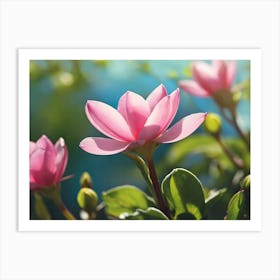 Lotus Flower Art Print