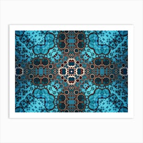 Abstract Flower 2 Art Print