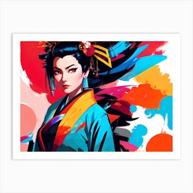 Chinese Woman 3 Art Print