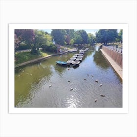 Hythe Canal Art Print