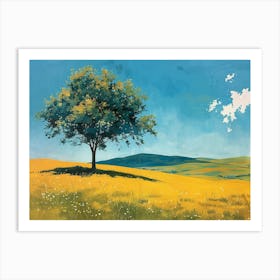 Lone Tree 2 Art Print