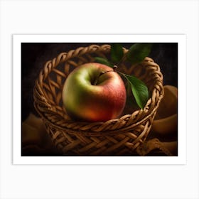 Fruits Apple Art Print