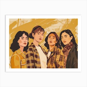 Asian Women 2 Art Print