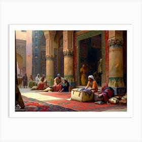 Islamic Art Art Print