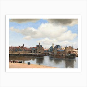 Johannes Vermeer View Of Delft Art Print