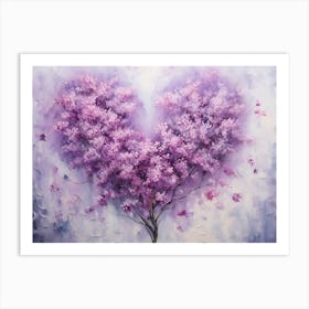 Heart Shaped Tree 1 Art Print