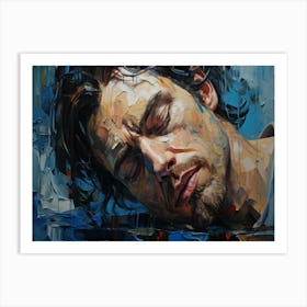 Sleeping Man Art Print