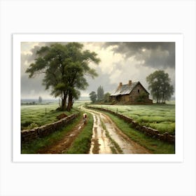 Country Road 2 Art Print