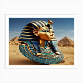 Pharaoh'S Head Art Print