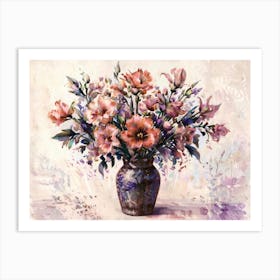 Flowers In A Vase 1 Art Print