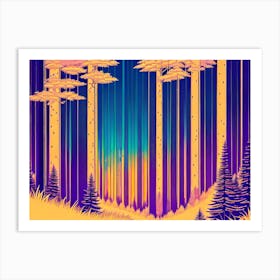 Forest 11 Art Print