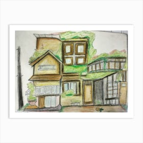 House In Japan Art Print