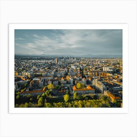 Italy City Print, Cityscape Wall Art, Photography Print Art Print