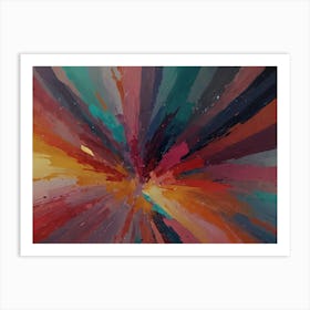 Burst Art Print