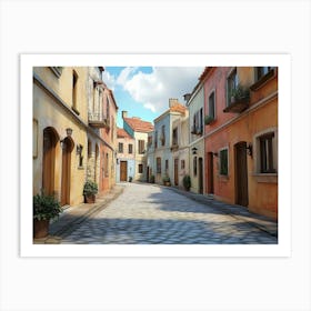 Street Scene 1 Art Print