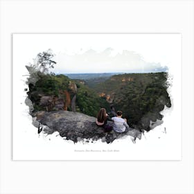 Katoomba, Blue Mountains, New South Wales Art Print