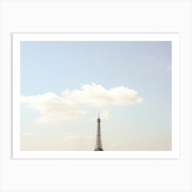 Paris Eiffeltower Minimal Art Print