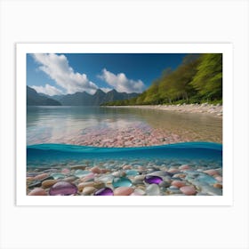 Colorful Beach Art Print