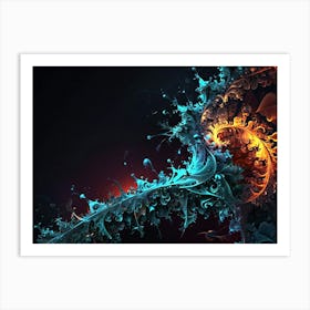 Abstract Fractal Art Art Print