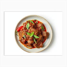 Thai Beef Curry 2 Art Print