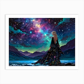 Starry Night 167 Art Print